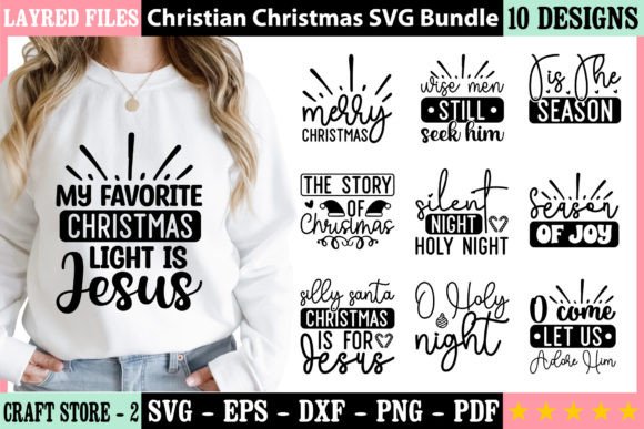Download Christian Christmas SVG Bundle 1 - Christmas Collection