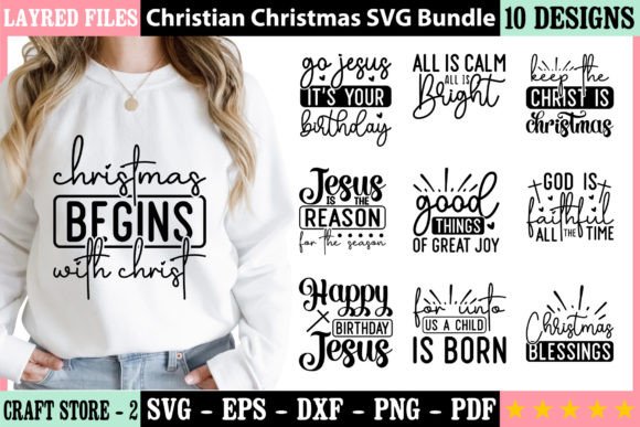 Download Christian Christmas SVG Bundle 2 - Christmas Collection