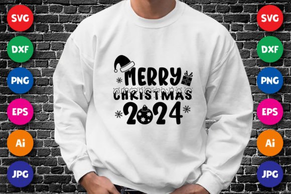 Download Merry Christmas 2024 Santa Shirt Design - Christmas Collection
