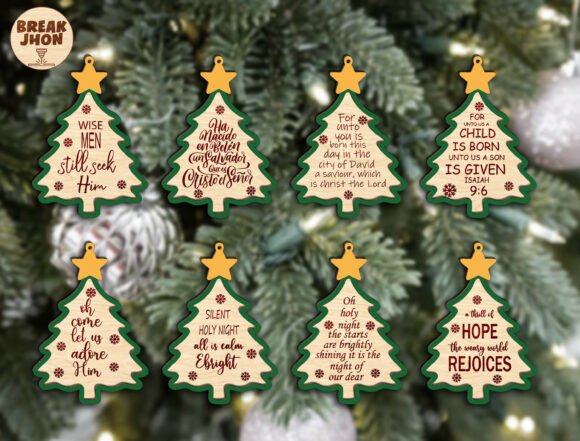 Download Christian Christmas Tree Ornament SVG - Christmas Collection