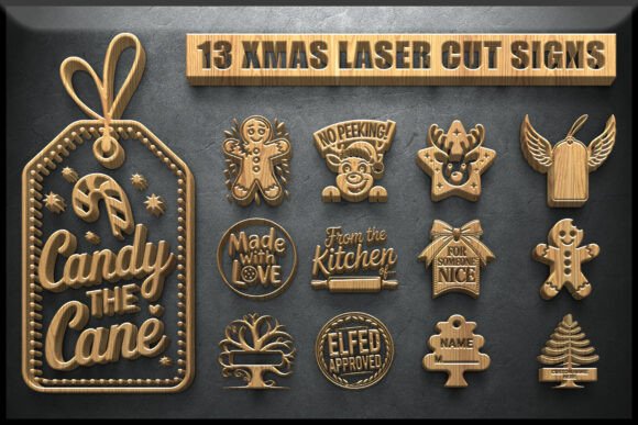 Download Christmas Sign SVG Bundle - Christmas Collection
