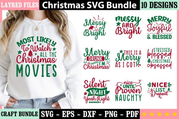 Download Christmas SVG Bundle 9 - Christmas Collection