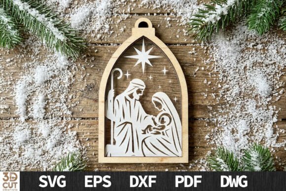 Download Nativity Christmas Ornament - Christmas Collection