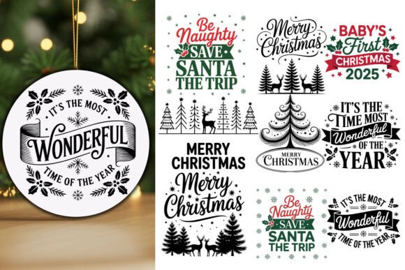 Download Merry Christmas SVG Bundle - Christmas Collection