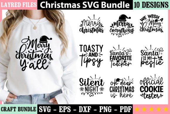 Download Christmas SVG Bundle 5 - Christmas Collection