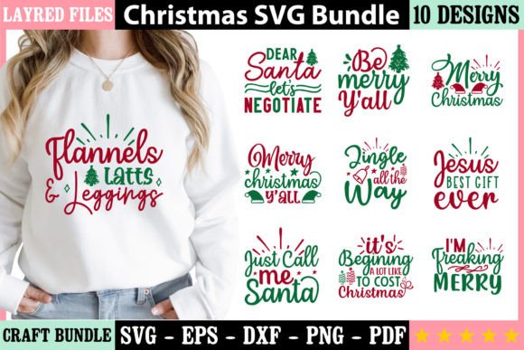 Download Christmas SVG Bundle 10 - Christmas Collection