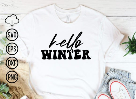 Download Hello Winter, Christmas Svg Cut Files - Christmas Collection