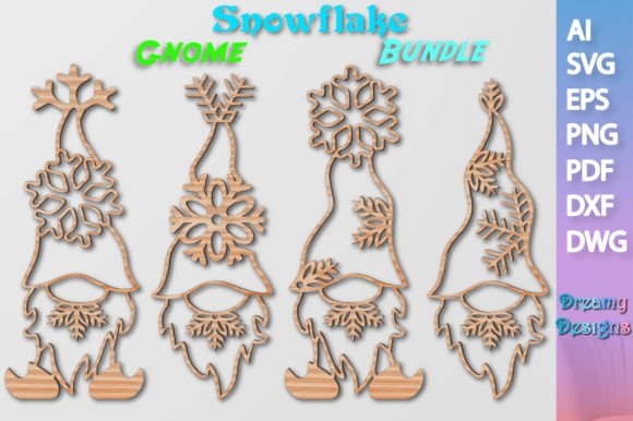 Download Snowflake Gnome Christmas Bundle - Christmas Collection