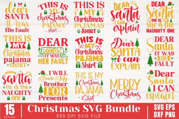 Download Christmas SVG Bundle - Christmas Collection