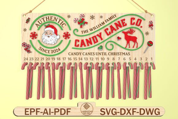 Download Days Until Christmas Advent Calendar Svg - Christmas Collection