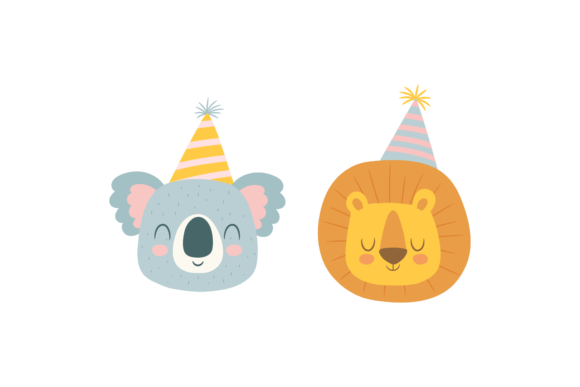 Download Birthday Animal Festive Design - Premium Resources