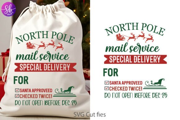 Download North Pole Express, Christmas Santa Sack - Christmas Collection