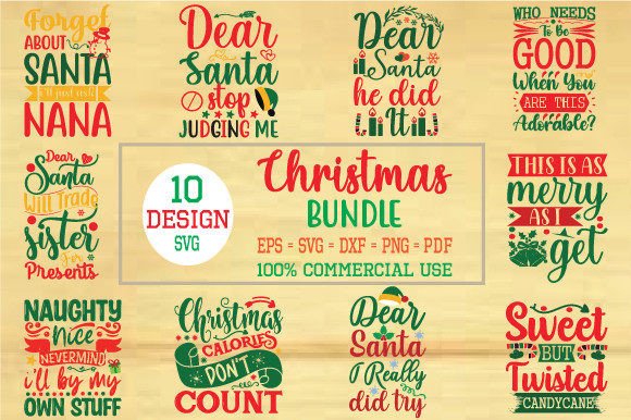 Download Christmas SVG Bundle - Christmas Collection