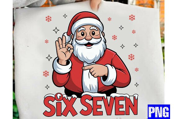 Download Santa Six Seven Christmas Png - Christmas Collection