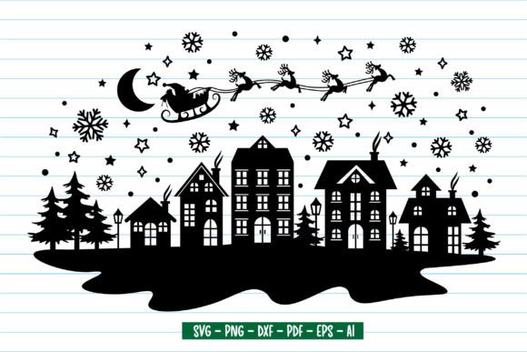 Download Christmas Svg, Christmas Scene Svg - Christmas Collection