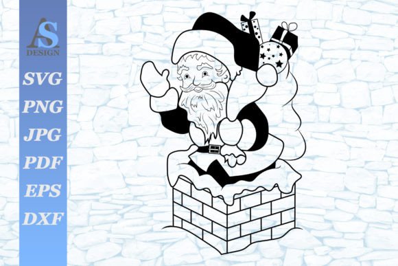Download Santa Claus, Christmas Scene SVG - Christmas Collection