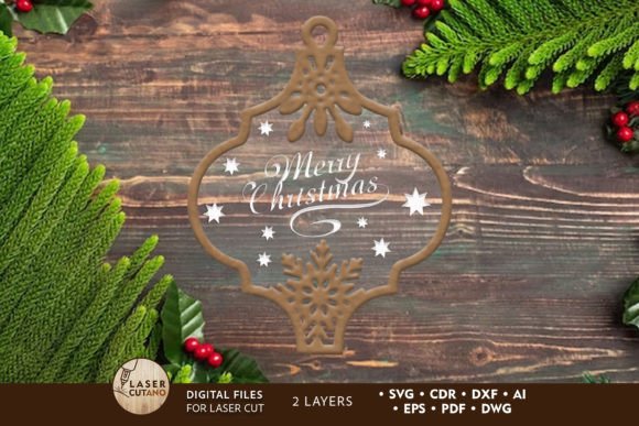 Download CHRISTMAS ORNAMENT Multilayer Decoration - Christmas Collection