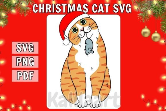 Download Christmas Cat SVG - Christmas Collection