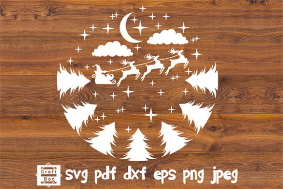 Download Christmas Scene Svg, Sanata Svg - Christmas Collection