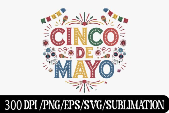 Download Cinco De Mayo Festive Design with Sugar - Festive design Collection