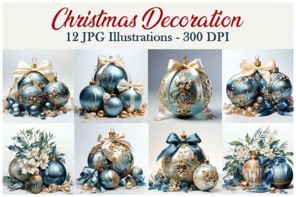 Download 12 Christmas Decoration - JPG - Christmas Collection
