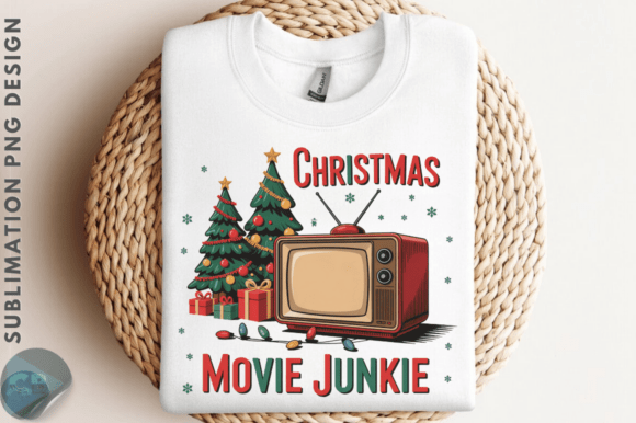 Download Christmas Movie Junkie PNG Sublimation - Christmas Collection