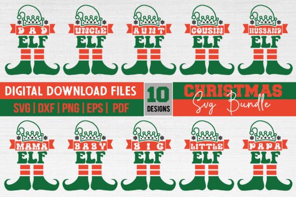 Download Christmas Family Svg Design Bundle Vol 2 - Christmas Collection