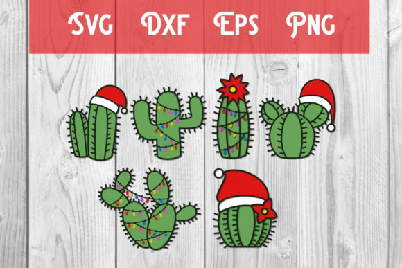 Download Christmas Cactus Svg Christmas Cut File - Christmas Collection