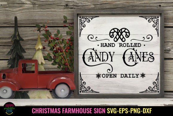 Download Hand Rolled I Farmhouse Christmas SVG - Christmas Collection