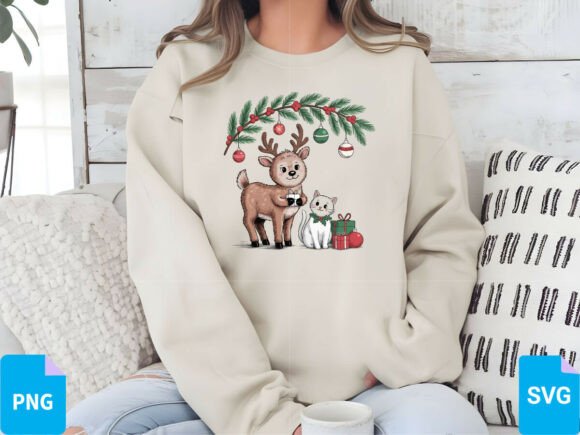 Download Christmas Animals T-Shirt SVG, PNG, EPS - Premium Bundle