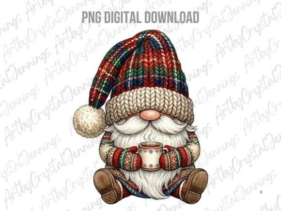 Download Cozy Winter Christmas Gnome PNG - Christmas Collection