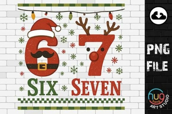 Download Funny Six Seven Meme Christmas Png - Christmas Collection