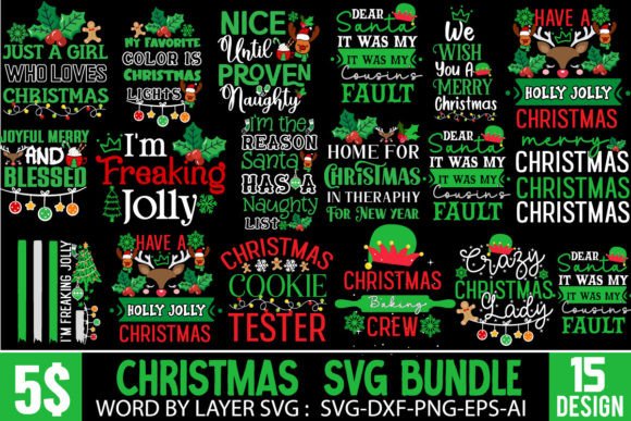 Download Christmas SVG Bundle,Christmas Design - Christmas Collection