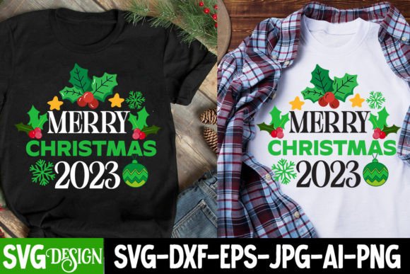 Download Merry Christmas 2023 SVG Design - Christmas Collection