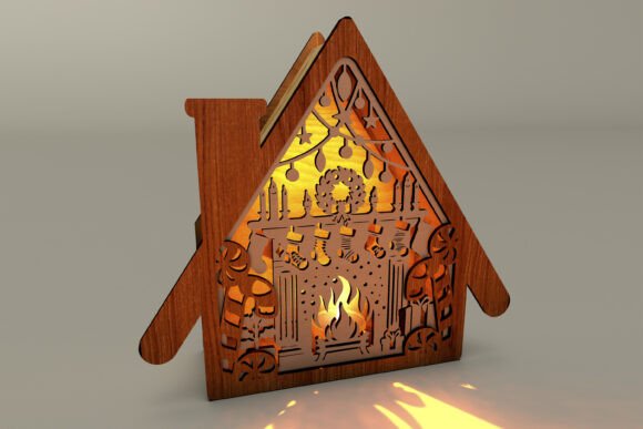 Download House Christmas Lantern - Christmas Collection