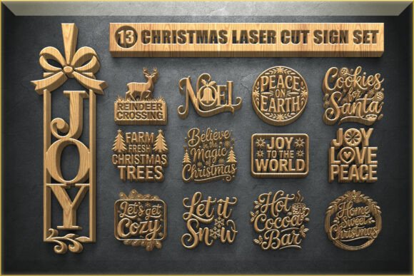 Download Christmas Sign Bundle - Christmas Collection