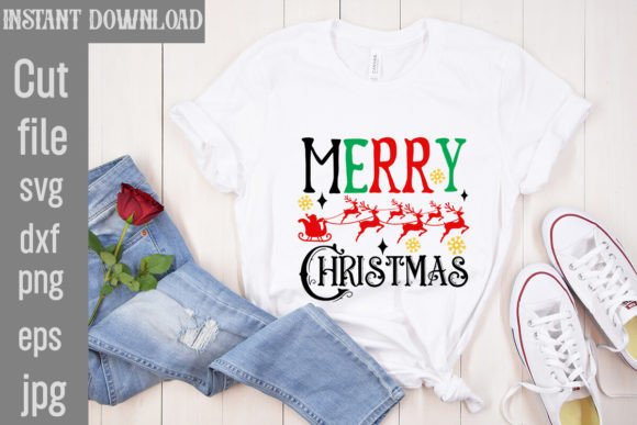 Download Merry Christmas SVG Cut File - Christmas Collection